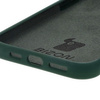 Silikonowe etui Bizon Soft Case do iPhone 16 Plus, ciemnozielone