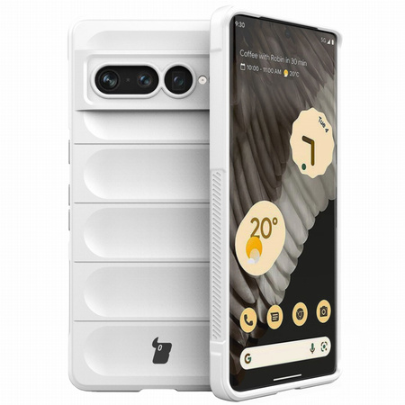 Pancerne etui Bizon Case Tur do Google Pixel 7 Pro, białe