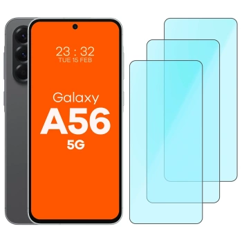 Szkło ochronne 2.5D Bizon Smart Glass do Galaxy A56 5G, 3 sztuki