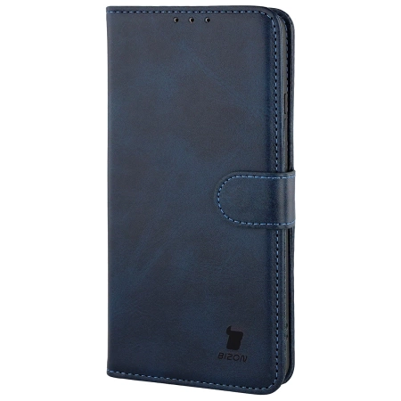 Etui z klapką Bizon Case Pocket do Motorola Moto G86 5G / G86 Power 5G, granatowe