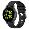 Pasek Bizon Strap Watch Silicone Pro do Garmin Vivoactive 5, czarny