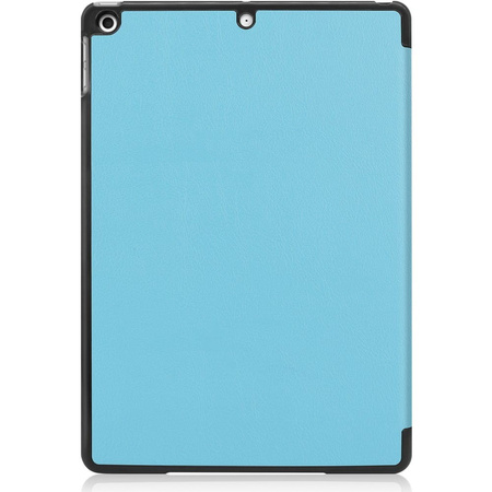 Etui Bizon Case Tab Croc do iPad 9/8/7 10.2 2021/2020/2019, błękitne
