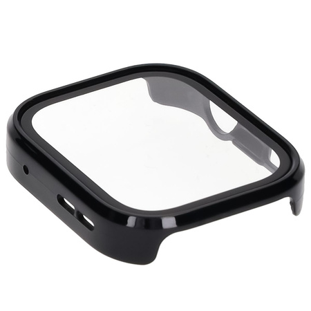 Etui ze szkłem do zegarka Bizon Case+Glass Watch do Huawei Watch Fit 4 Pro, czarne