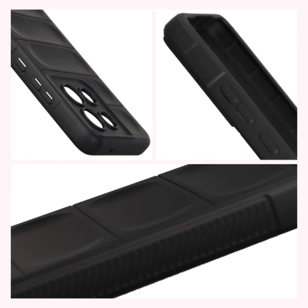 Pancerne etui Bizon Case Tur do Motorola Moto G86 Power 5G, czarne