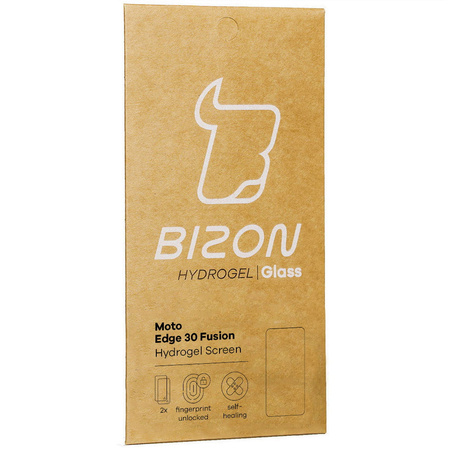 Folia hydrożelowa na ekran Bizon Glass Hydrogel Front Duo do Motorola Edge 30 Fusion, 2 sztuki