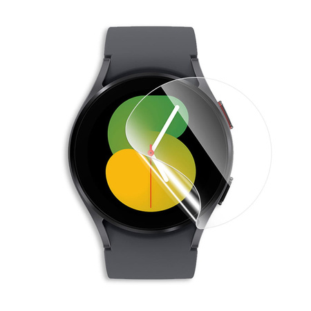 Folia hydrożelowa na ekran Bizon Glass Watch Hydrogel Duo, Galaxy Watch FE / 6 / 5 / 4 40mm, 2 sztuki