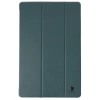 Etui z klapką Bizon Case Tab Croc do Galaxy Tab S11 Ultra, ciemnozielone