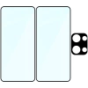 2x Szkło + szybka na aparat Bizon Edge 2 Pack do Oppo Reno13