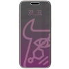 Prywatyzujące szkło hybrydowe Bizon Glass Mule Shadow do iPhone 16 Pro Max, matowe