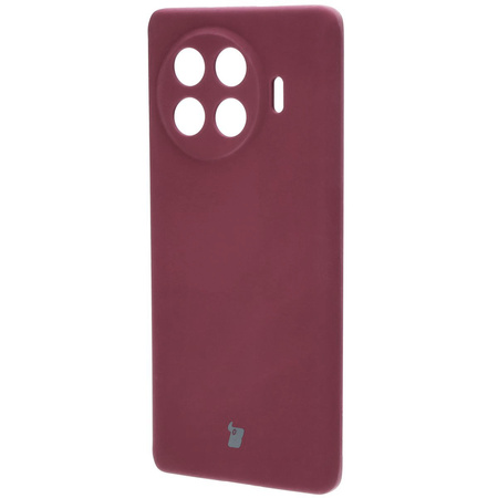 Silikonowe etui Bizon Soft Case do Tecno Spark 20 Pro+, ciemnofioletowe