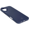 Silikonowe etui Bizon Soft Case do iPhone 16 Plus, ciemnoniebieskie
