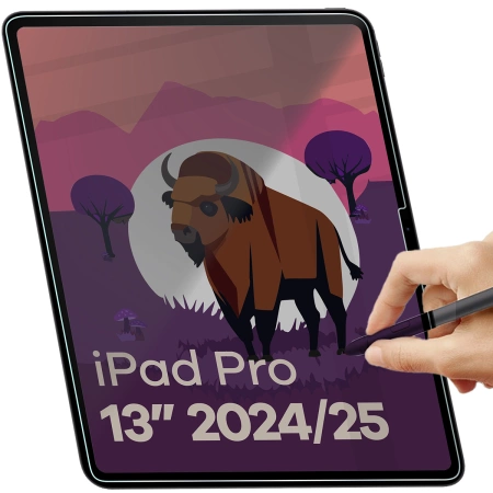 Prywatyzujące szkło hartowane Bizon Glass Tab Clear Shadow Duo do iPad Pro 13 2024, 2 sztuki