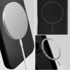 Silikonowe etui z pierścieniem magnetycznym Bizon Soft Case Magnetic do iPhone 15, czarne