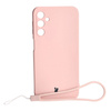Etui Bizon Case Silicone do Galaxy A24, jasnoróżowe
