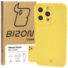 Ekologiczne etui Bizon Bio-Case do iPhone 14 Pro, żółte