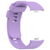 Pasek Bizon Strap Watch Silicone B do Xiaomi Redmi Watch 5/4 / Smart Band 9/8 Pro, fioletowy