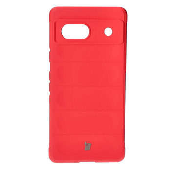Pancerne etui Bizon Case Tur do Google Pixel 7A, czerwone