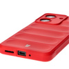 Pancerne etui Bizon Case Tur do Xiaomi Redmi 13C / Xiaomi Pocophone C65, czerwone