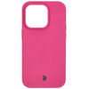 Etui silikonowe do Apple iPhone 14 Pro Bizon Soft Case, fuksja
