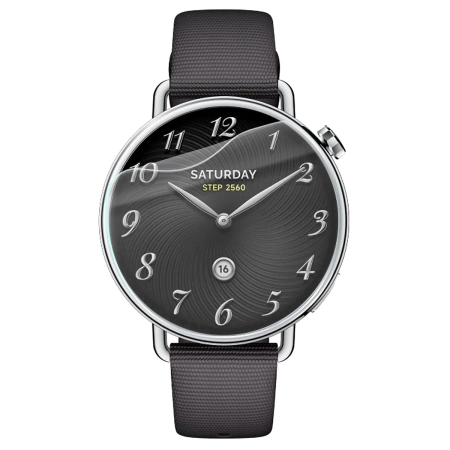 Folia hydrożelowa na ekran Bizon Glass Watch Hydrogel do Xiaomi Watch S4 41 mm, 1 sztuka