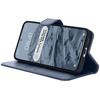 Etui z klapką Bizon Case Pocket do Galaxy S25 Plus / S24 Plus, granatowe