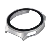 Etui ze szkłem do zegarka Bizon Case+Glass Watch do Huawei Watch GT6 Pro 46 mm, matowe srebrne