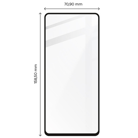 2x Szkło + szybka na aparat Bizon Edge Pack do Redmi Note 10 Pro
