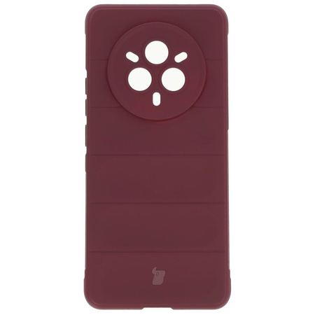 Pancerne etui Bizon Case Tur do Realme 14 Pro 5G, burgundowe