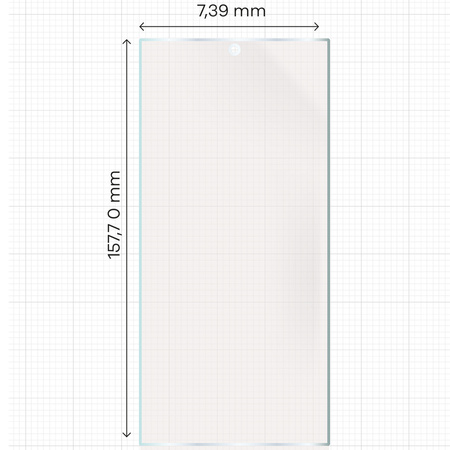 Folia matowa Bizon Glass Film Sun do Galaxy S24 Ultra, 2 sztuki