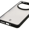 Etui Bizon Case Angelo do Oppo Find X8 Pro, półprzezroczyste z czarną ramką