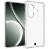 Elastyczne etui + 2x folia na ekran Bizon Case Clear Pack do Realme GT 6/GT 6T, przezroczyste