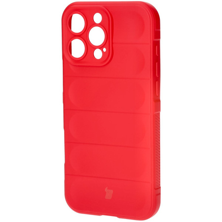 Pancerne etui Bizon Case Tur do iPhone 16 Pro Max, czerwone