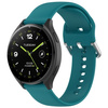 Pasek Bizon Strap Watch Silicone Pro do Xiaomi Watch 2, ciemnoturkusowy