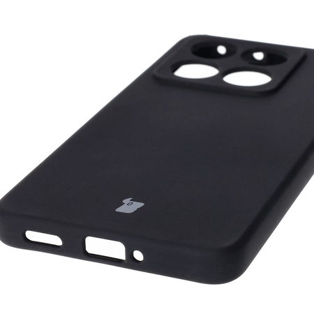 Silikonowe etui Bizon Soft Case do Xiaomi 14T, czarne