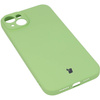 Etui Bizon Case Silicone do iPhone 14 Plus, jasnozielone