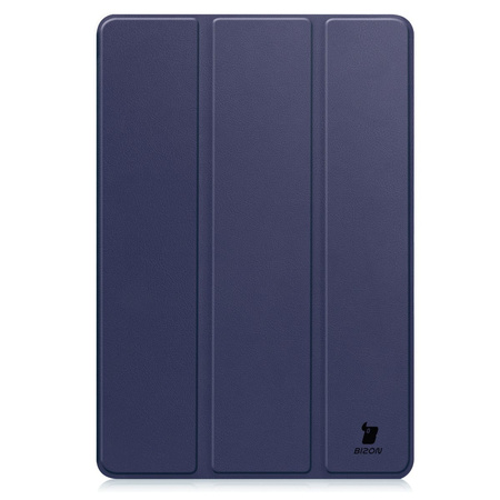 Etui Bizon Case Tab Lizard do Galaxy Tab A9 Plus, granatowe