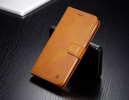 Etui Bizon Case Wallet do iPhone 11 Pro, jasnobrązowe