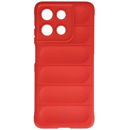Pancerne etui Bizon Case Tur do Motorola Moto G56 5G, czerwone