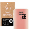 Szkło na aparat Bizon Glass Silk Lens dla Moto G9 / G9 Play, 2 sztuki
