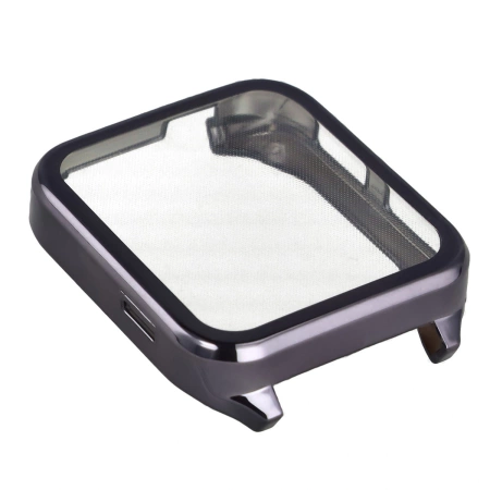 Etui z osłoną ekranu Bizon Case Watch Felipe do Garmin Venu X1, szare