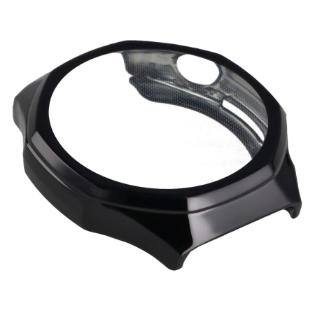 Etui z osłoną ekranu Bizon Case Watch Felipe do Huawei Watch GT6 Pro 46 mm, czarne