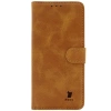 Etui z klapką Bizon Case Pocket do Realme 14 Pro 5G, brązowe