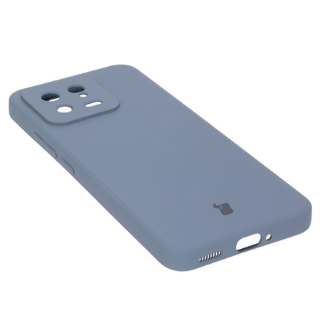 Etui Bizon Case Silicone Sq do Xiaomi 13, szare