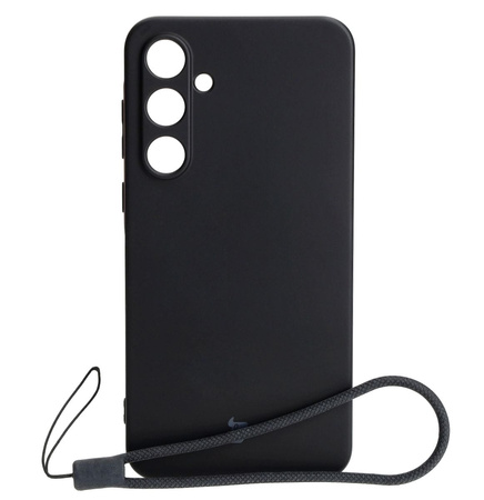 Etui Bizon Case Silicone do Galaxy A55 5G, czarne