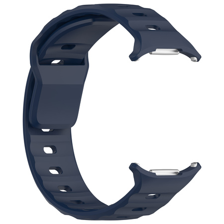Silikonowy pasek Bizon Strap Watch Silicone G do Galaxy Watch Ultra 2 / 1, granatowy