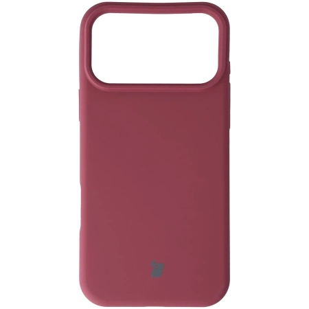 Silikonowe etui Bizon Soft Case do iPhone 17 Pro Max, ciemnofioletowe