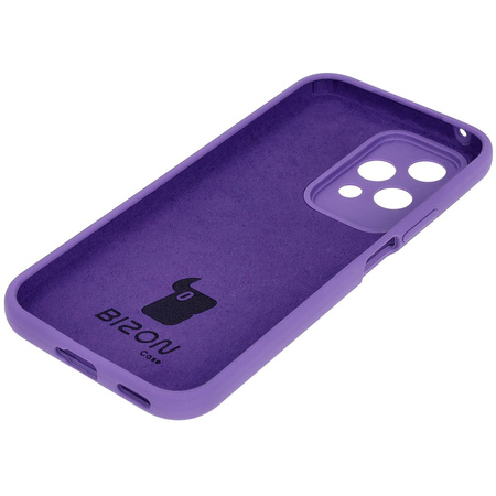 Silikonowe etui Bizon Soft Case do Honor 200 Lite, fioletowe