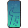 Pancerne etui Bizon Case Tur do Huawei Pura 70, czarne