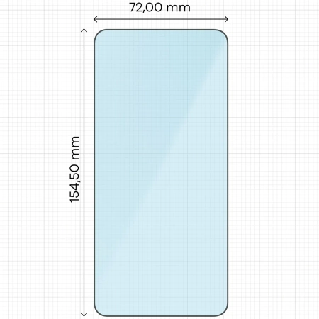 Szkło ochronne 2.5D Bizon Smart Glass do Galaxy S25 Plus, 3 sztuki