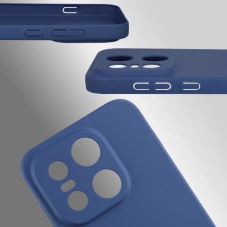 Etui Bizon Case Łupka do OnePlus 15, niebieskie